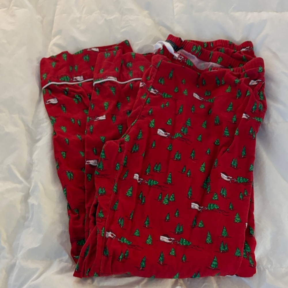 Vineyard vines holiday flannel PJ pants